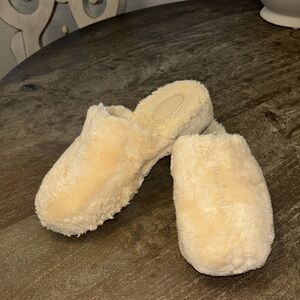 UGG Furry Clogs